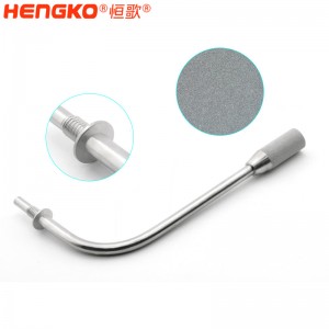 恒歌食品級316L不銹鋼富氫水氣泡石擴散器耐壓流通速度快不掉渣,用于高濃度氫氣發(fā)生器設(shè)備