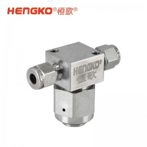 二次配潔凈管道氮?dú)膺^濾器_0.003μm超純氣體過濾器