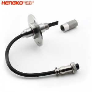 RS485遠程高精度法蘭盤溫濕度傳感器高靈敏，數字信號濕度傳感器防水探頭