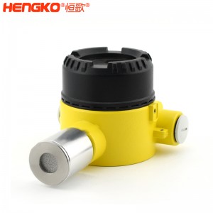 數(shù)顯316L不銹鋼氣體傳感器外殼防水防塵壁掛式工業(yè)氣體傳感器，用于天然氣廠
