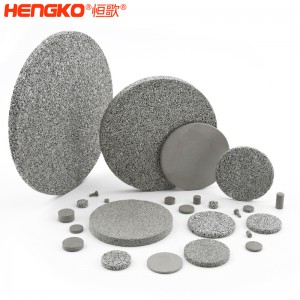 專業(yè)制造商納米多孔金屬燒結(jié)圓形過濾器濾盤或濾片 污水過濾應用