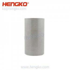 工廠定制耐高溫?zé)Y(jié)多孔不銹鋼304 316 316L絲網(wǎng)筒式高效過濾器