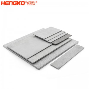 恒歌定制不銹鋼多孔金屬材料,耐高溫高精度工業(yè)級多孔納米材料