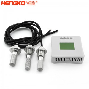 恒歌生產(chǎn)定制高靈敏IP65級防水溫濕度探測器探頭，用于農(nóng)業(yè)氣象站