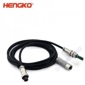 防水灌溉土壤溫濕度傳感器不銹鋼外殼保護(hù)罩探頭過濾器RHT系列帶線