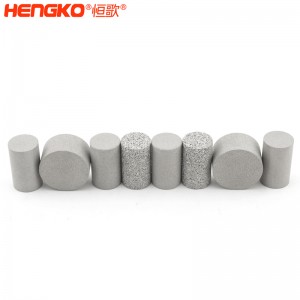 恒歌定制批發(fā)燒結(jié)金屬濾柱,使用壽命長(zhǎng)耐高壓耐腐蝕燒結(jié)金屬濾芯濾柱